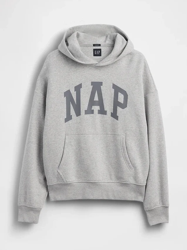 Dámská mikina s kapucí Vintagesoft Nap Logo