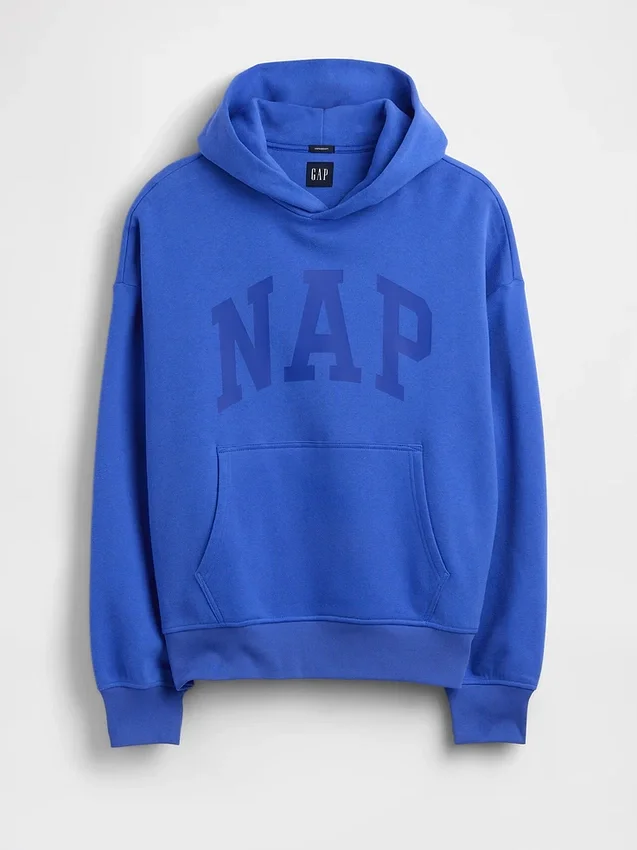 Dámská mikina s kapucí Vintagesoft Nap Logo