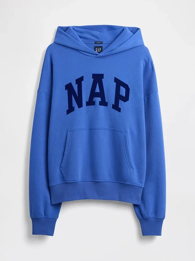 Dámská mikina s kapucí Vintagesoft Nap Logo