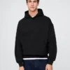 Dámská oversized mikina s kapucí z těžké látky