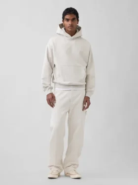 Dámská oversized mikina s kapucí z těžké látky