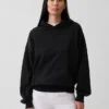 Dámská oversized mikina s kapucí z těžké látky