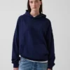 Dámská oversized mikina s kapucí z těžké látky