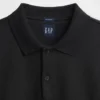 Dámská oversized polokošile s límečkem z těžkého materiálu