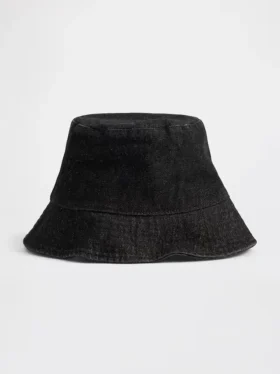Džínová čepice typu bucket