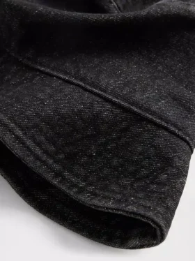 Džínová čepice typu bucket