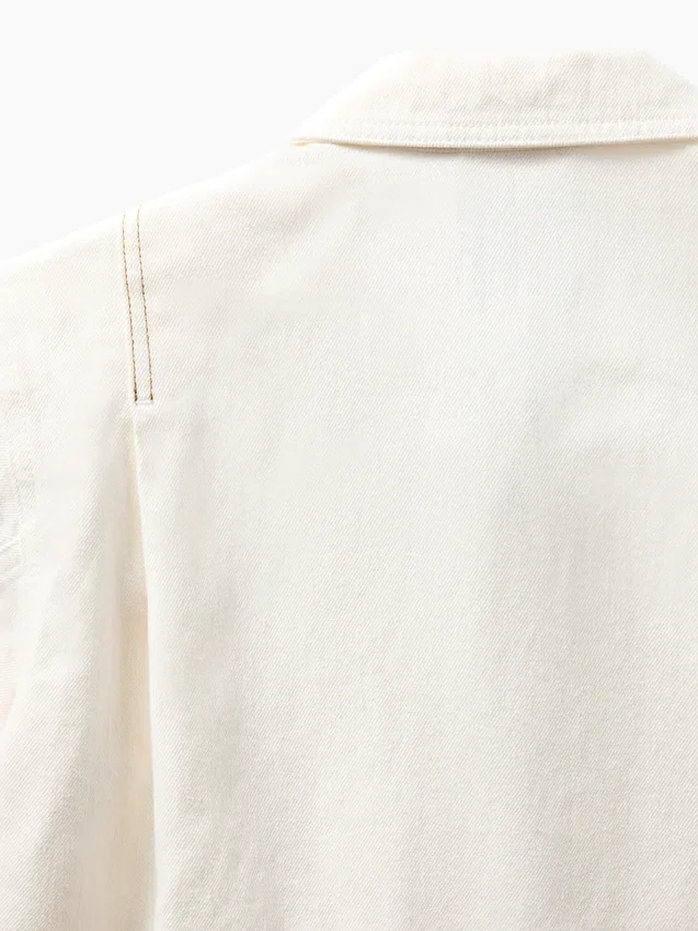 Džínová košile s zipem GAP × Victoria Beckham