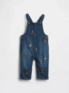 Džínové kombinézy GAP × Disney Baby