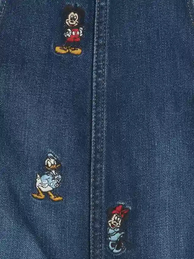 Džínové kombinézy GAP × Disney Baby