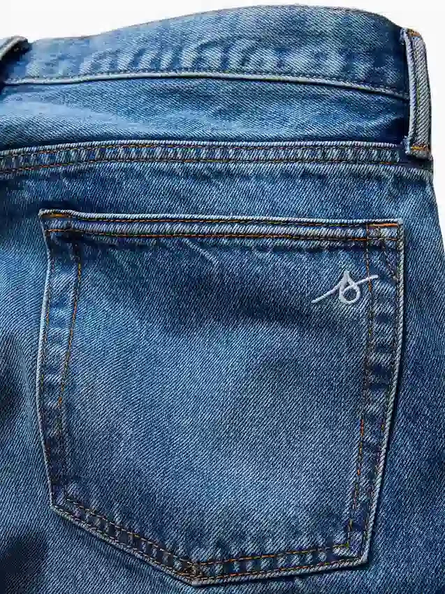 Džíny Blue Relaxed Straight