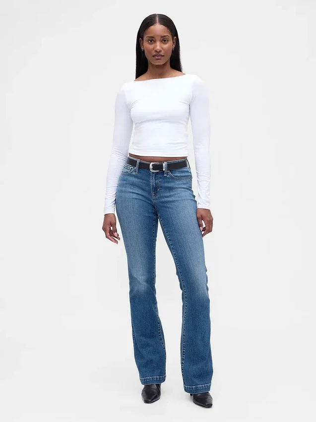 Džíny Curvy Low Rise Long & Lean
