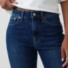 Džíny Curvy s vysokým pasem ve stylu 90. let, úzké a rovné