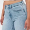 Džíny Curvy s vysokým pasem ve stylu 90. let, úzké a rovné