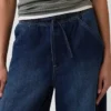 Džíny Easy Horseshoe se středně vysokým pasem