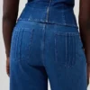 Džíny GAP × Hfr High Rise Pintuck Stride Wide-Leg od Atelier Ndigo