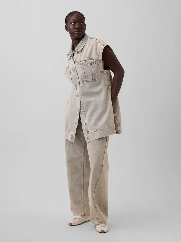 Džíny GAP × Hfr Low Rise Baggy Barrel z kolekce Nicole Benefield