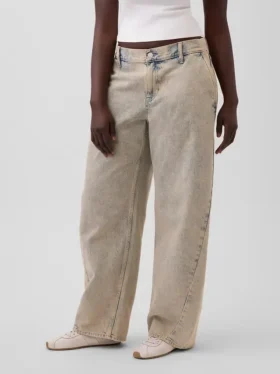 Džíny GAP × Hfr Low Rise Baggy Barrel z kolekce Nicole Benefield