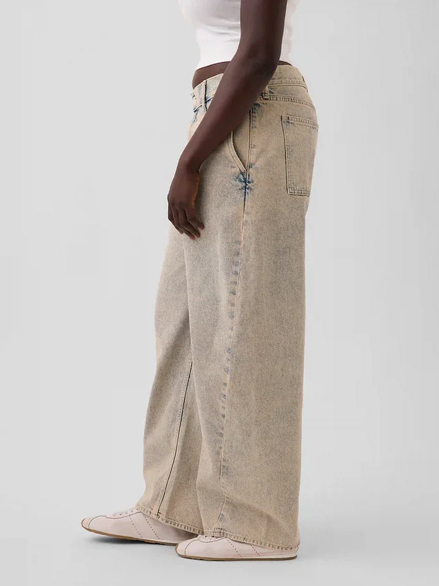 Džíny GAP × Hfr Low Rise Baggy Barrel z kolekce Nicole Benefield