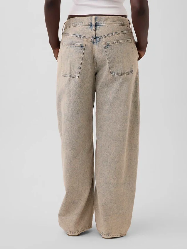 Džíny GAP × Hfr Low Rise Baggy Barrel z kolekce Nicole Benefield