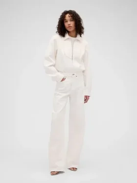 Džíny GAP × Victoria Beckham s vysokým pasem a obloukovým střihem