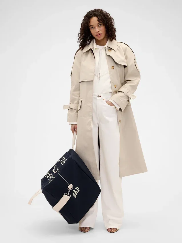 Džíny GAP × Victoria Beckham s vysokým pasem a obloukovým střihem