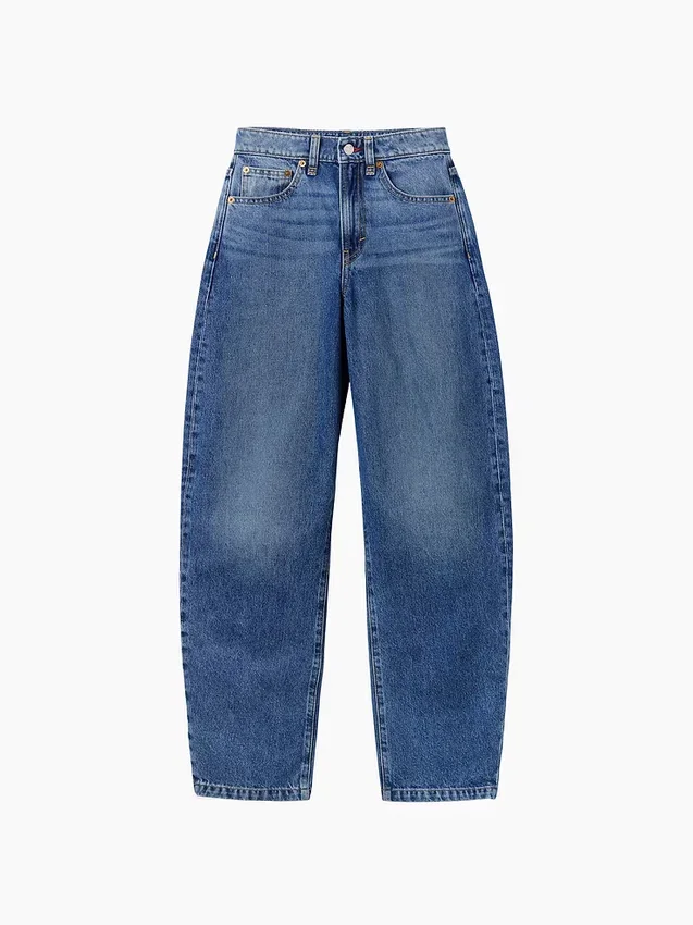 Džíny GAP × Victoria Beckham s vysokým pasem a obloukovým střihem