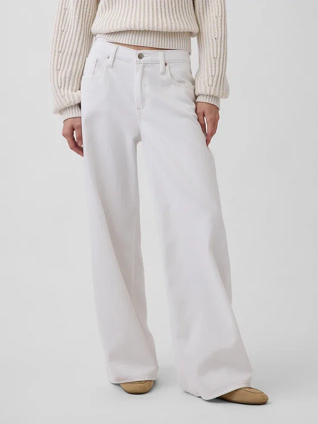 Džíny s nízkým pasem, ultraměkké a extra volné