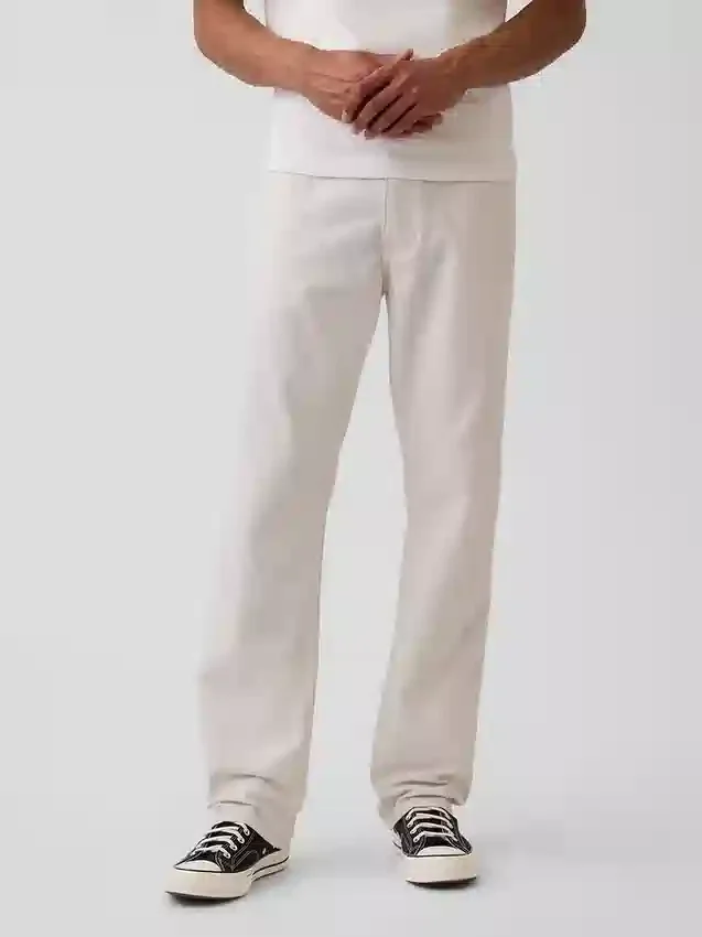 Džíny s volným rovným střihem