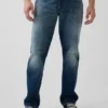 Džíny s volným rovným střihem