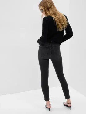 Džíny Sky High Rise True Skinny