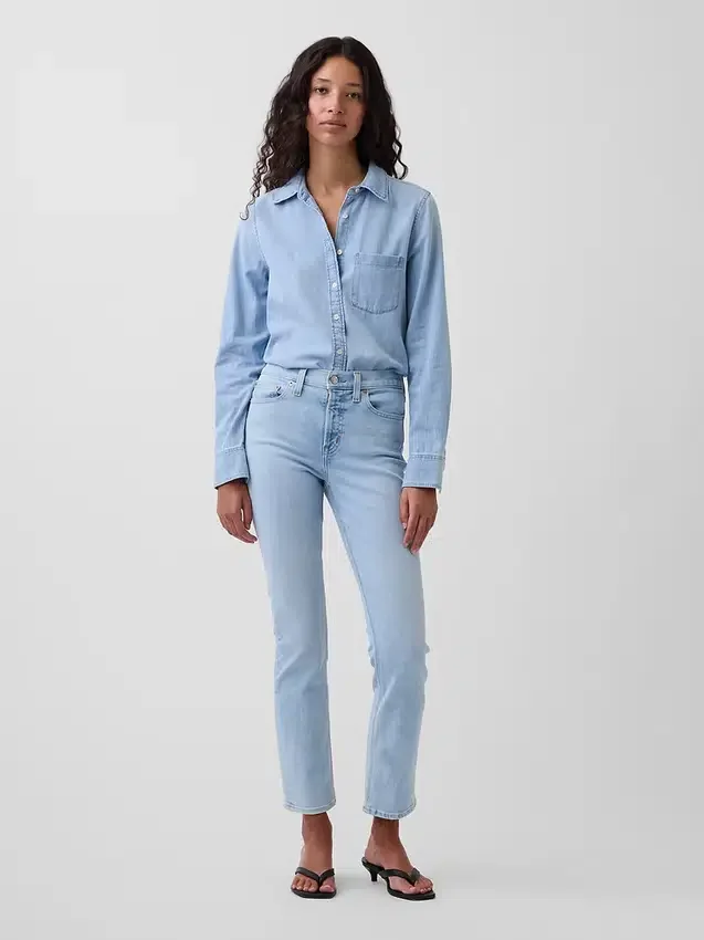 Džíny Vintage Slim se středně vysokým pasem