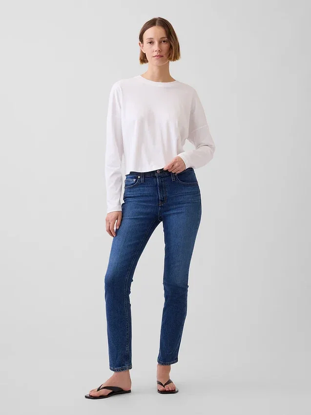 Džíny Vintage Slim se středně vysokým pasem