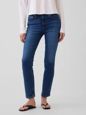 Džíny Vintage Slim se středně vysokým pasem