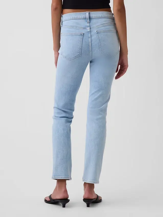 Džíny Vintage Slim se středně vysokým pasem