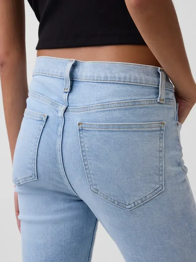 Džíny Vintage Slim se středně vysokým pasem
