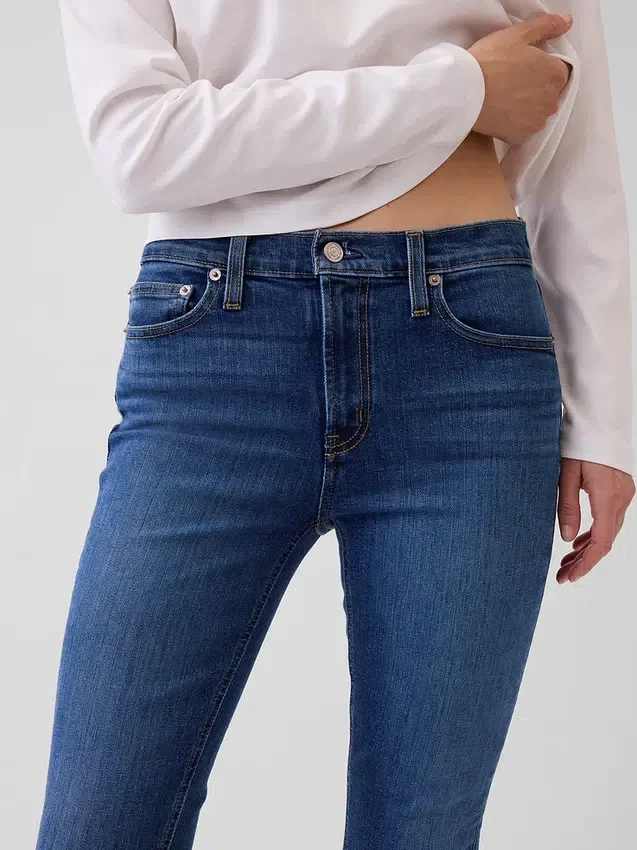 Džíny Vintage Slim se středně vysokým pasem