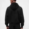 Dospělá mikina s kapucí z extra silného francouzského froté s oversized logem