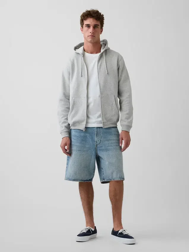 Dospělá mikina Vintagesoft Relaxed Zip Hoodie