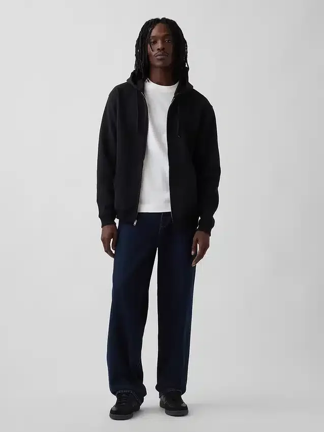 Dospělá mikina Vintagesoft Relaxed Zip Hoodie
