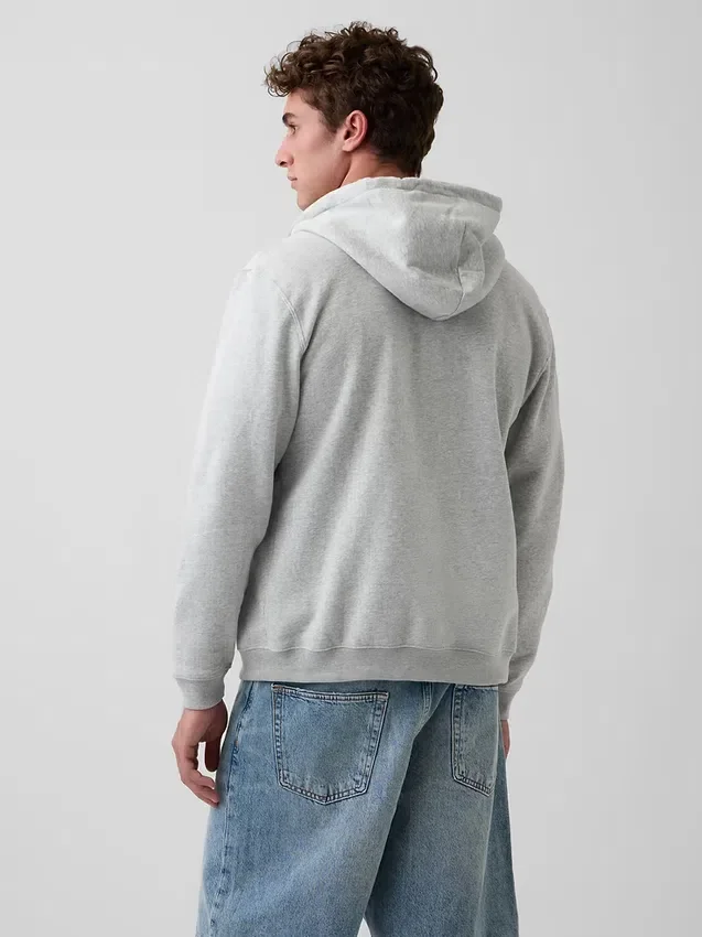 Dospělá mikina Vintagesoft Relaxed Zip Hoodie