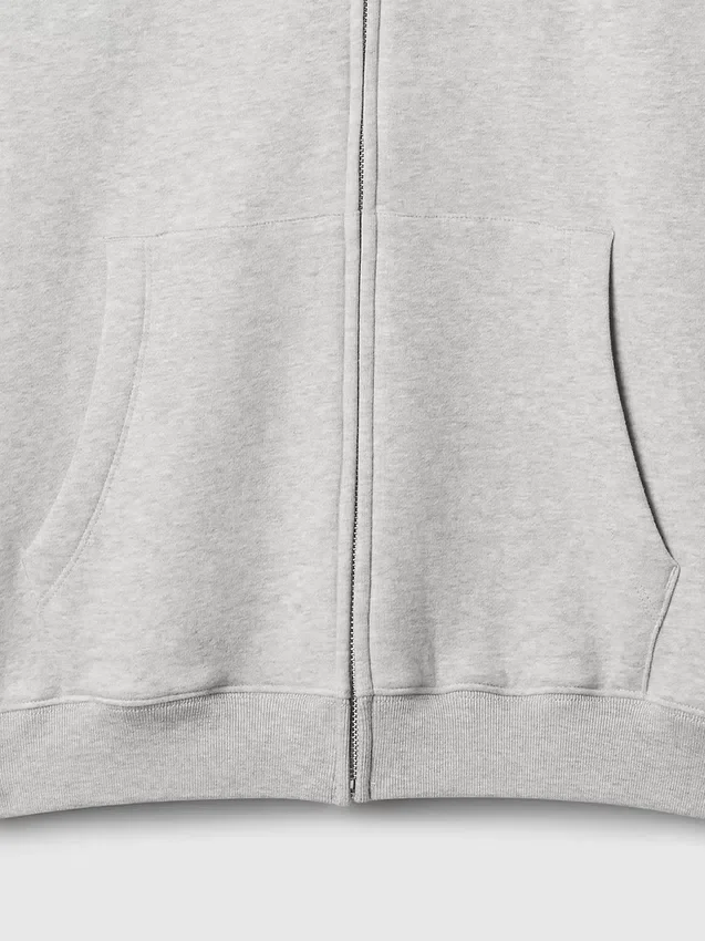Dospělá mikina Vintagesoft Relaxed Zip Hoodie