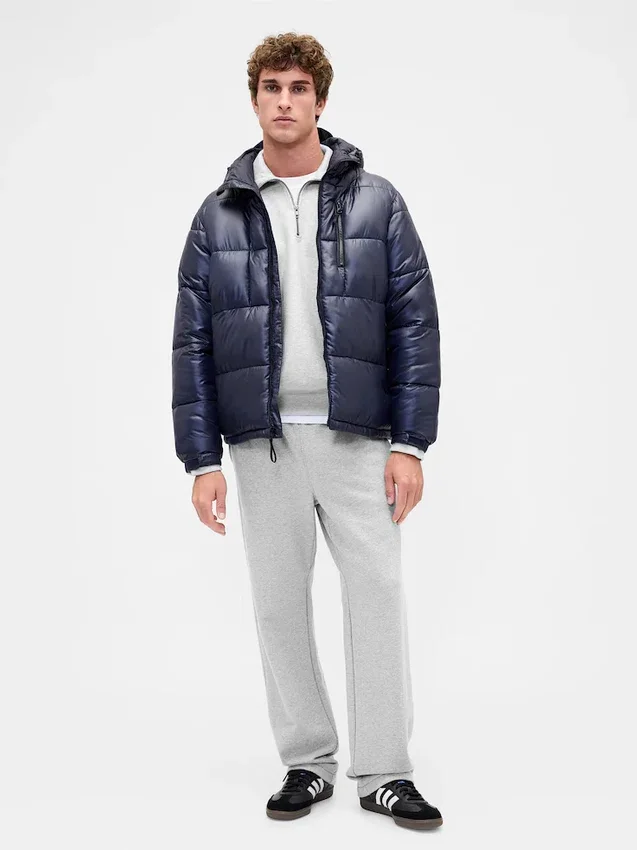 Dospělácká těžká oversized mikina s čtvrtinovým zipem