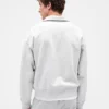 Dospělácká těžká oversized mikina s čtvrtinovým zipem