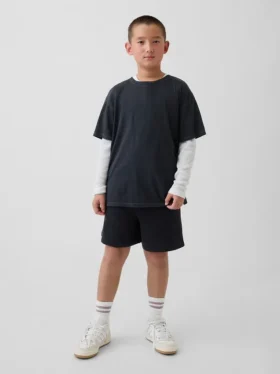Dětské 5" mikinové šortky Vintagesoft