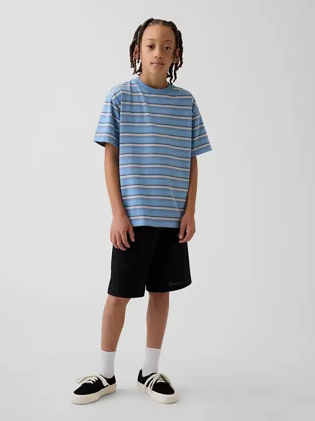 Dětské 8" síťované sportovní šortky