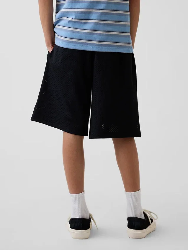 Dětské 8" síťované sportovní šortky