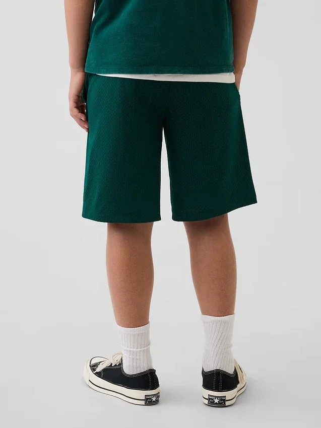 Dětské 8" síťované sportovní šortky