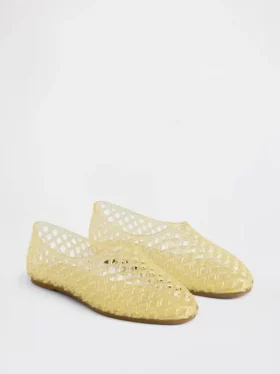 Dětské balerínky z průhledného materiálu