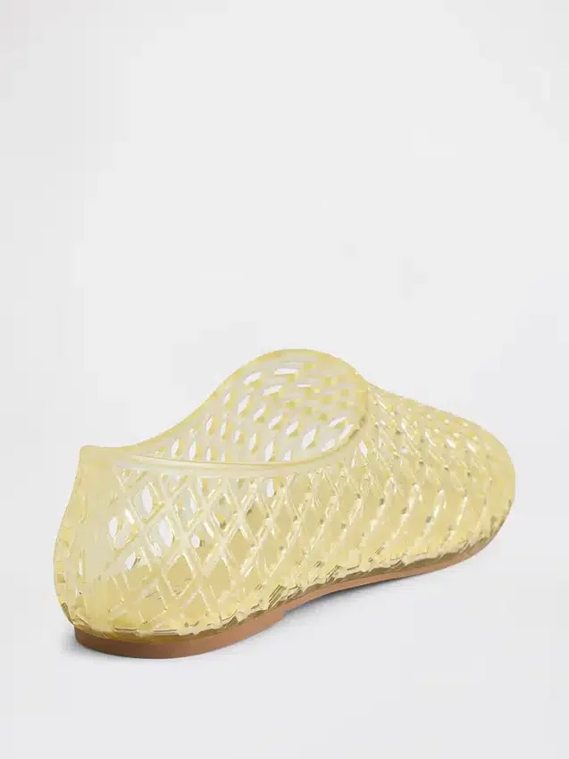 Dětské balerínky z průhledného materiálu