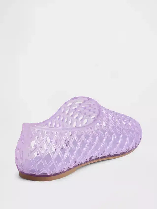 Dětské balerínky z průhledného materiálu